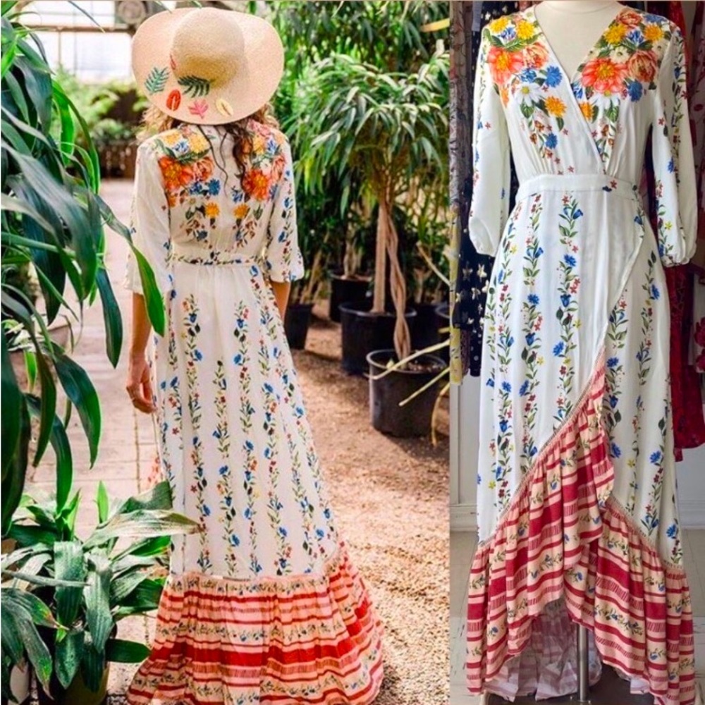 Farm Rio Floral Dress
